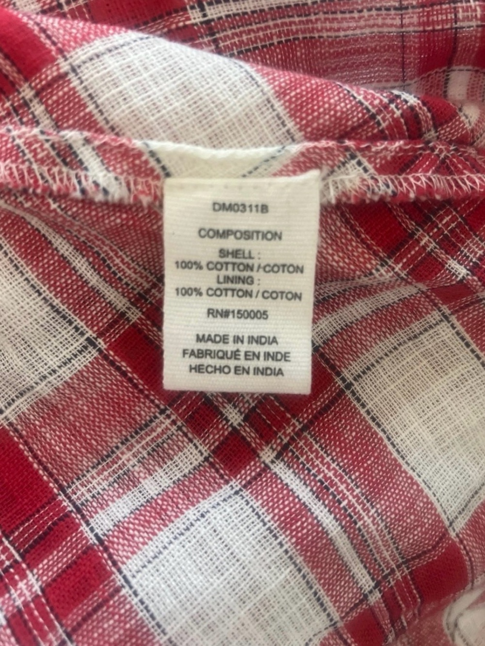 Anthropologie dRA Plaid Prairie Midi Dress Cottagecore Tiered XS NWT Boho - Picture 5 of 5